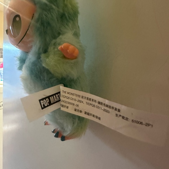 Green Monster Keychain Accessory - Picture 4 of 4